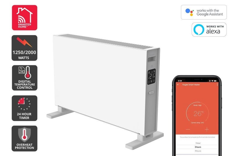 Kogan SmarterHome™ 2000W Convector Panel Heater Carousel 1