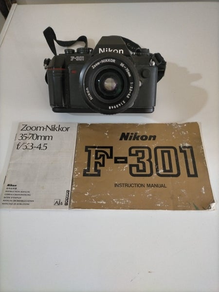 Nikon F-301 Camera and components Carousel 1