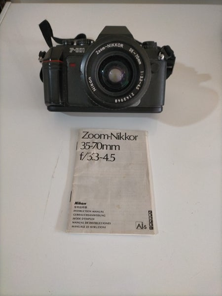 Nikon F-301 Camera and components Carousel 2