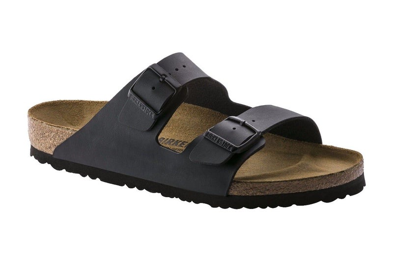 Birkenstock Unisex Arizona Birko-Flor Regular Fit Sandal (Black) Carousel 1