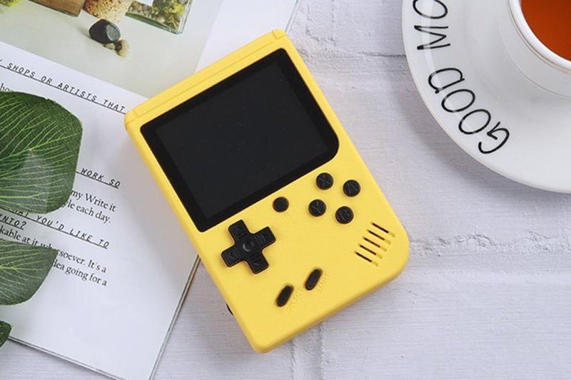 Retro Handheld Game Console with 500 Classic Games (Yellow), PPRETRO500YEL Carousel 1