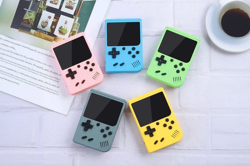 Retro Handheld Game Console with 500 Classic Games (Yellow), PPRETRO500YEL Carousel 2