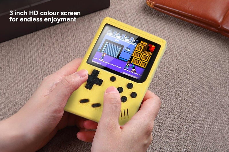 Retro Handheld Game Console with 500 Classic Games (Yellow), PPRETRO500YEL Carousel 4