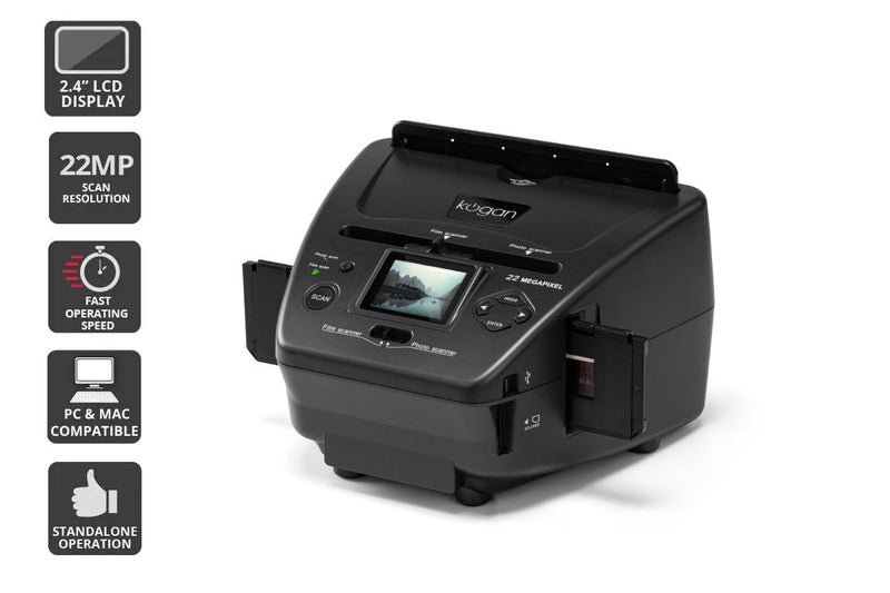 Kogan 22MP Photo and Film Scanner, KA22PFSCNA Carousel 1