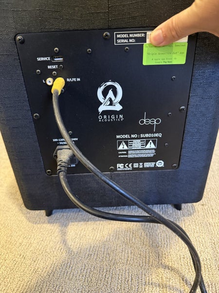 Origin Acoustics Sub - SUBD10EQ Carousel 2