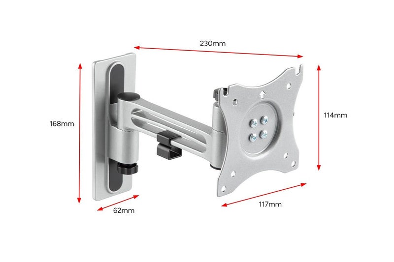 Kogan Lockable Full Motion Caravan TV Mount for 13" - 32" TVs Carousel 7