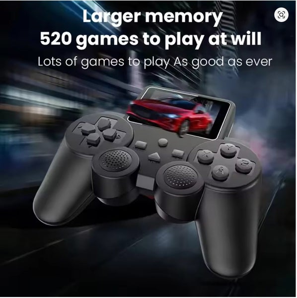 2.4"Video Game Console Built 520 Games Handheld Game Player AV Output Kids Gift Carousel 2