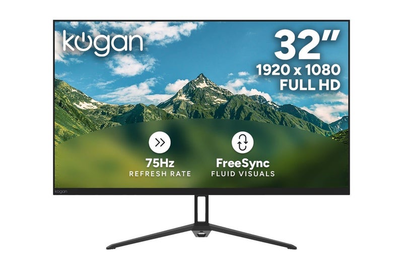 Kogan 32" Full HD IPS 75Hz FreeSync Monitor (1920 × 1080), 32 Inch Carousel 1