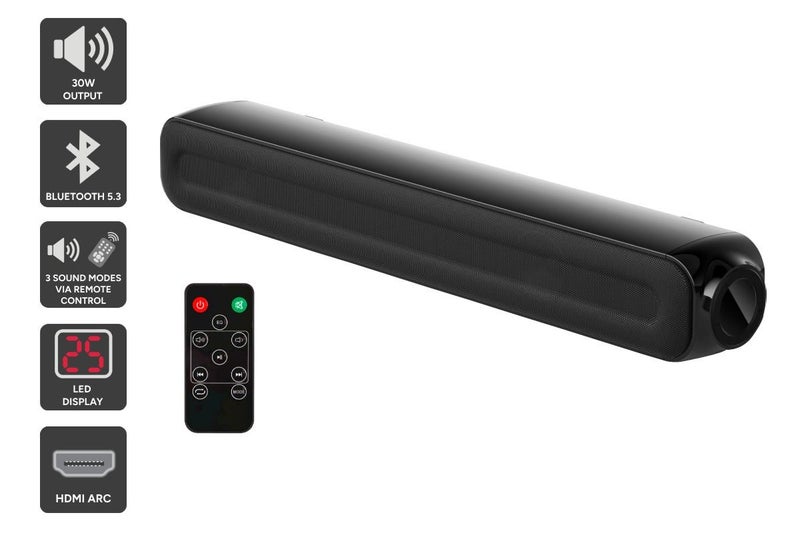 Kogan 2.0 Channel 30W Soundbar, KASBMN30WHA Carousel 1