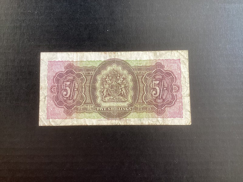 Bermuda 5/- five shillings banknote Carousel 2