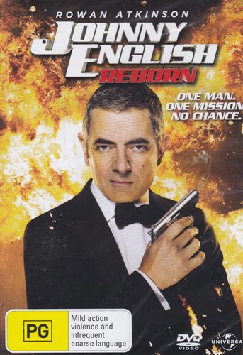 Johnny English Reborn - Rowan Atkinson DVD Region 4 Carousel 1