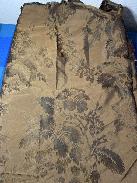 BUNDLE OF 4 PIECES OF POLYESTER SILK TAFFETA BROCADE FABRIC Carousel 6