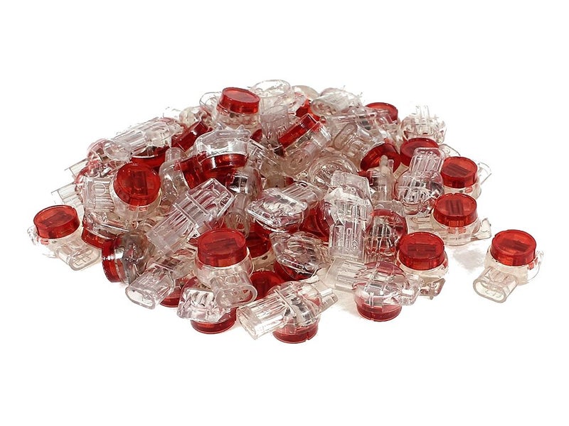 3 Wire Gel Filled Crimp Joiner Telephone Cable Butt Connector UR3 Bag of 100 Carousel 1