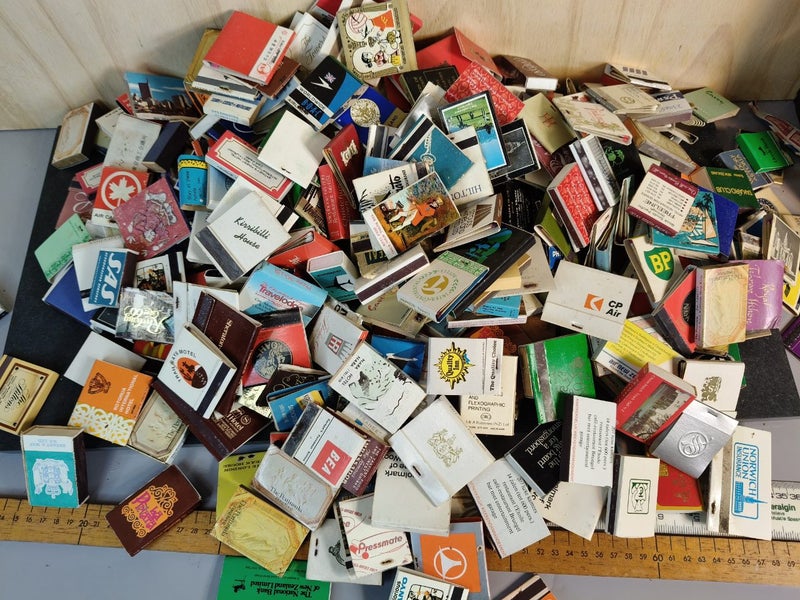 Large collection of matchboxes Carousel 1