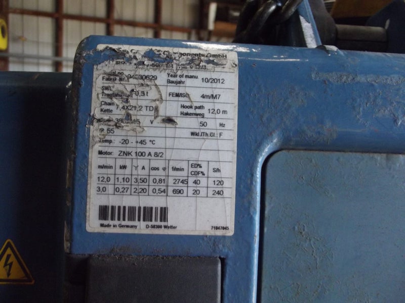 Demag Electric Hoist Carousel 4