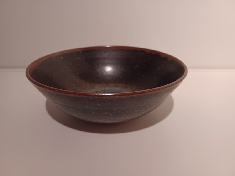 *** Len Castle Tenmoku Glaze Green Bowl - NEW STOCK *** Carousel 2