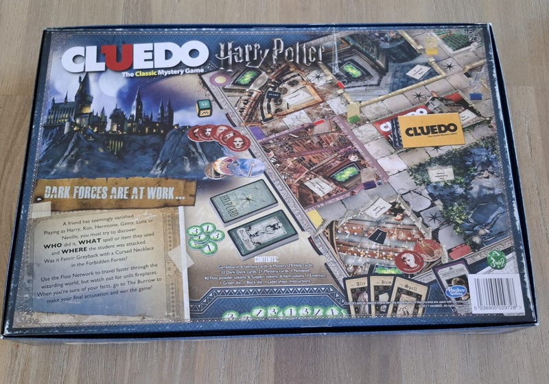 HARRY POTTER CLUEDO GAME, COMPLETE IN VERY GOOD CONDITION Carousel 2
