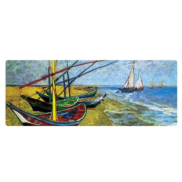 Large Desk Mouse Pad For Oil Painting Carousel 17