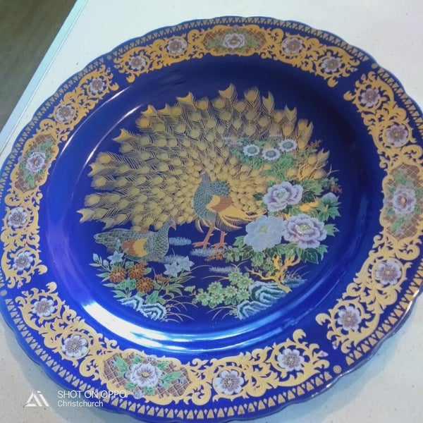 Chinese Peacock Platter Carousel 1