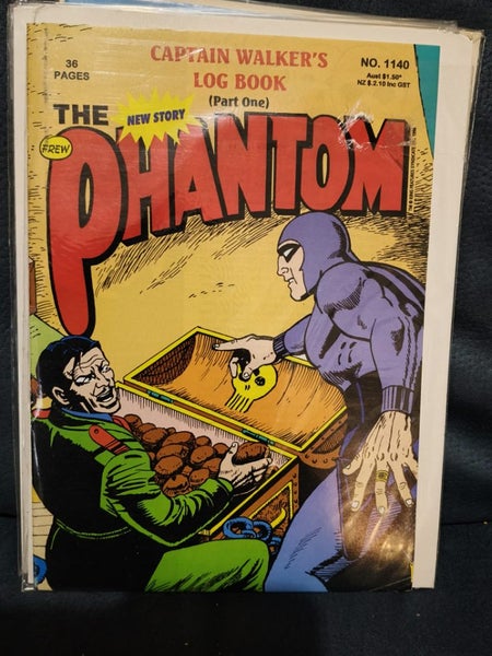 The Phantom Comics. 1140, 1141, 1143, 1144, 1145, 1146 Carousel 2