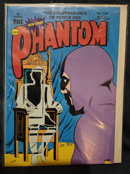 The Phantom Comics. 1140, 1141, 1143, 1144, 1145, 1146 Carousel 7