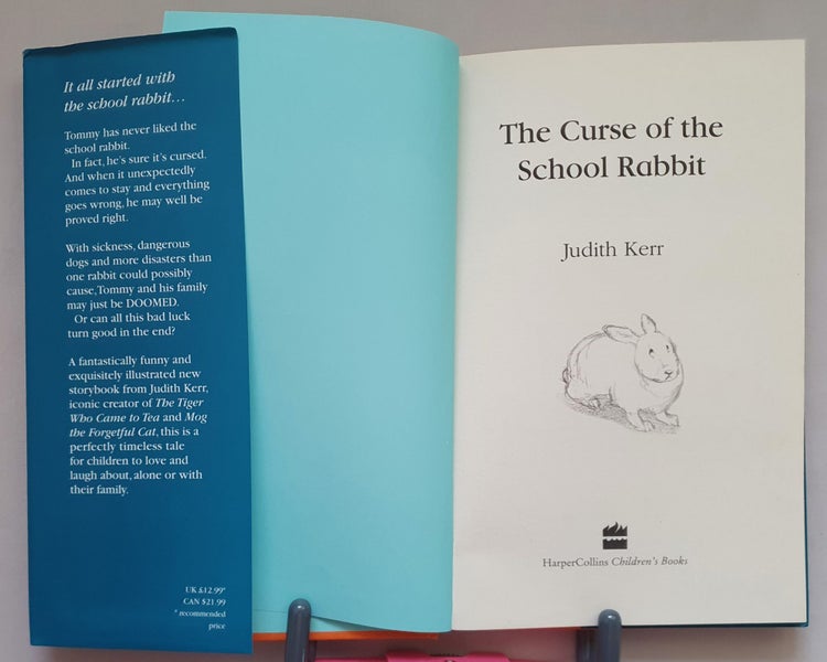 Judith Kerr: The CURSE of the SCHOOL RABBIT (2019, hbk with dj) Carousel 2