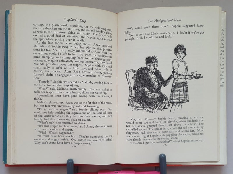 Angela Bull: WAYLAND'S KEEP (1966, 1st edtn, illstd by Shirley Hughes) Carousel 7