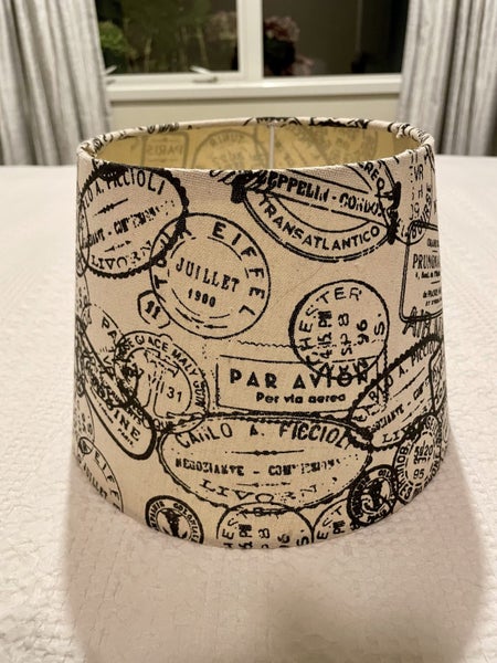 A lovely little UNUSED French chic lampshade Carousel 1