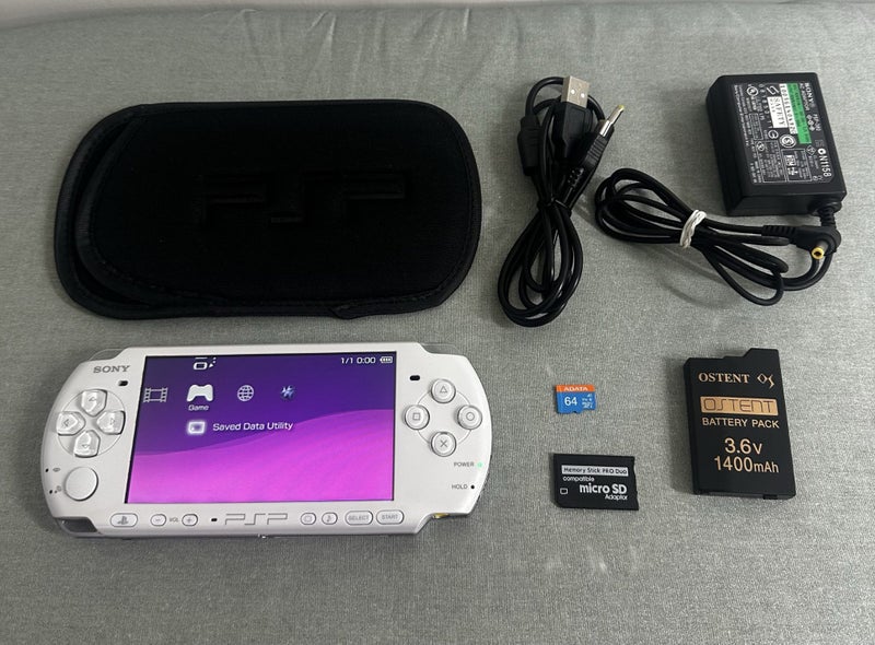 PlayStation Portable (PSP) 3000 – Glossy White | 64GB | Fully Set Up Carousel 1