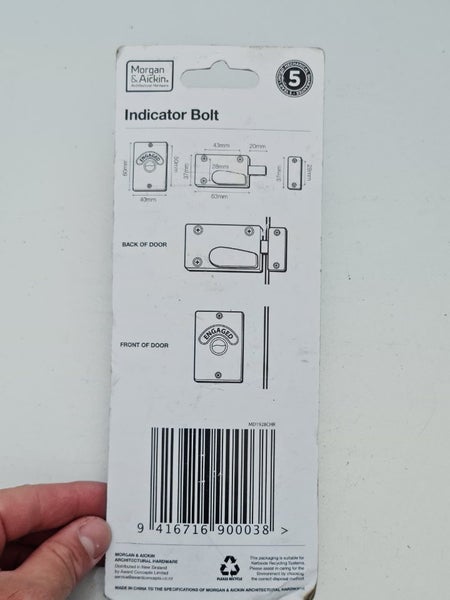 Morgan & Aickin Indicator Bolt Carousel 3