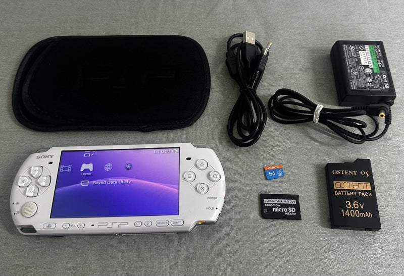 PlayStation Portable (PSP) 3000 – Glossy White | 64GB | Fully Set Up Carousel 1