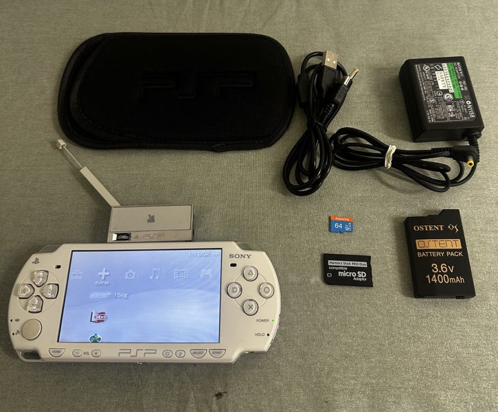 PlayStation Portable (PSP) 2000 – White | 64GB | TV Tuner Bundle | Fully Set Up Carousel 1
