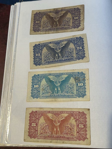 Great set of Military Payment Certificates, series 692 Carousel 2