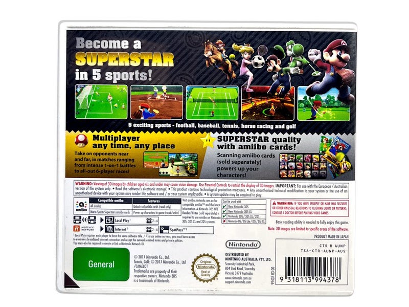 MARIO Sports Superstars (3DS) Carousel 2