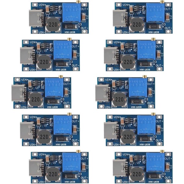 10pcs MT3608 Adjustable Step Up Module Voltage Regulator Micro USB Carousel 2