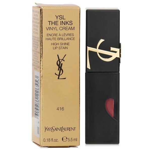 Yves Saint Laurent The Inks Vinyl Cream High Shine Lip Stain - #416 Chili Pro... Carousel 1