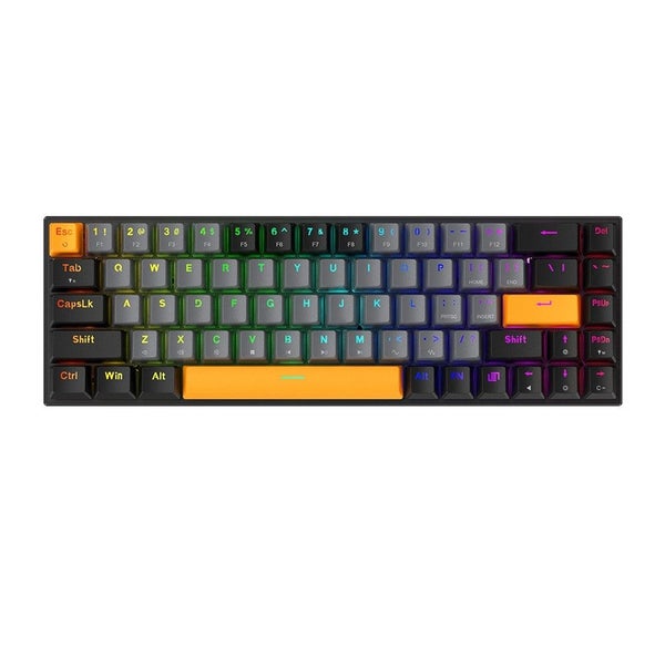 Machenike K500-B68 RGB Hot-Swappable Wired Mechanical Keyboard - Red Swtich, ... Carousel 1