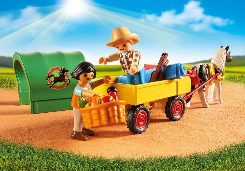 Playmobil Country Picnic with Pony Wagon (5686) Carousel 2