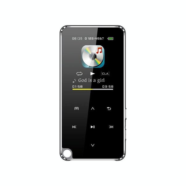 Portable Bluetooth Mp3 Player 8Gb Capacity Black Carousel 1