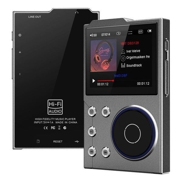 2.4 Inch Hifi Bluetooth Music Player Dsd256 Mastering Sound Quality 16Gb+16Gb... Carousel 1