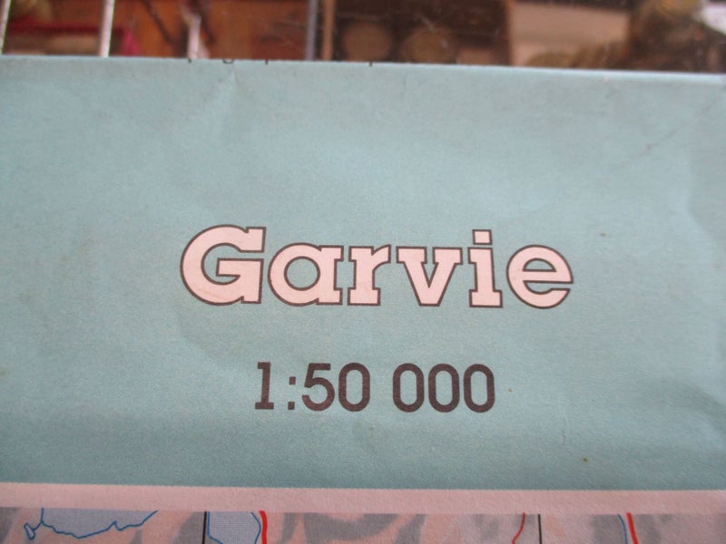 NZ Topographical Map - Garvie - New Zealand - Carousel 3