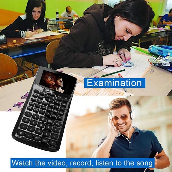 2.4 Inch Display Scientific Calculator Multi Function Record Sound Play Music... Carousel 9