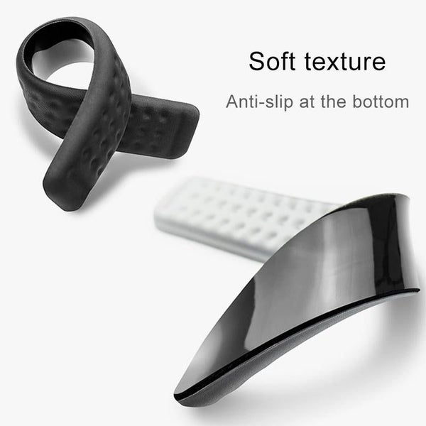 Memory Foam Wrist Rest & Mouse Pad Single Hand Black Carousel 6