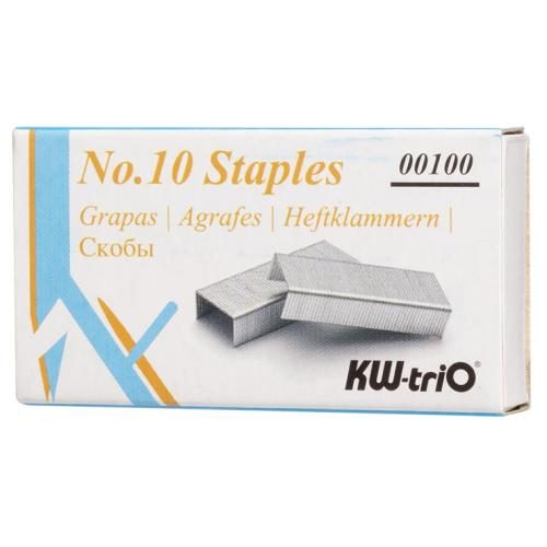KW-triO 00100 Staples No.10, Pack of 1000 [00100] Carousel 1