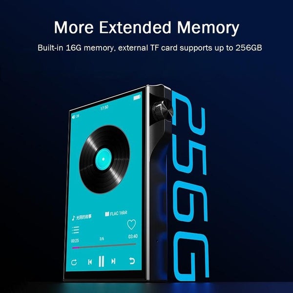 High Res 4.0 InchTouch Mp3 Player 16Gb Memory Black Carousel 11