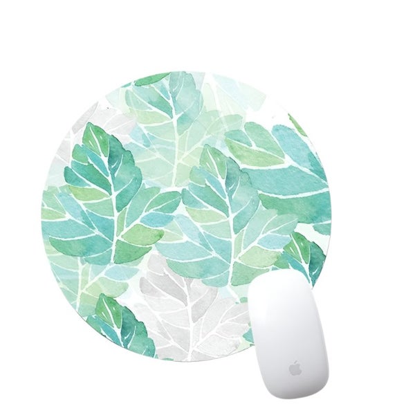 22Cm Green Sunflower Pattern Mouse Pad Carousel 2