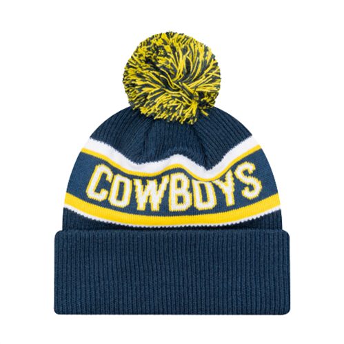 NEW ERA NORTH QUEENSLAND COWBOYS KNIT BEANIE ONE SIZE FITS MOST Carousel 2