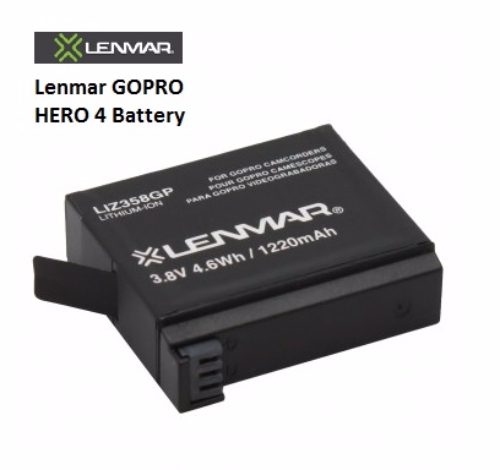 Battery Compatible with GoPro HERO 4 Carousel 1