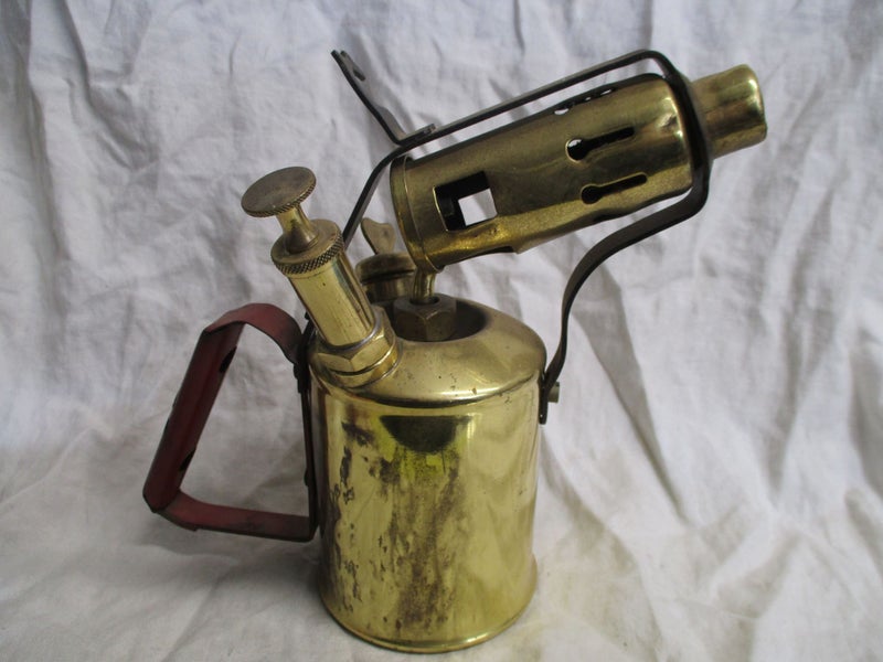 BR 9621 - Old Vintage Brass Primus 632 Torch - Optimus Sweden Carousel 3