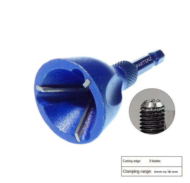 DEBURRING External Chamfer Tool For Bolts & Studs - NZ Seller - PARTSNZ Carousel 1